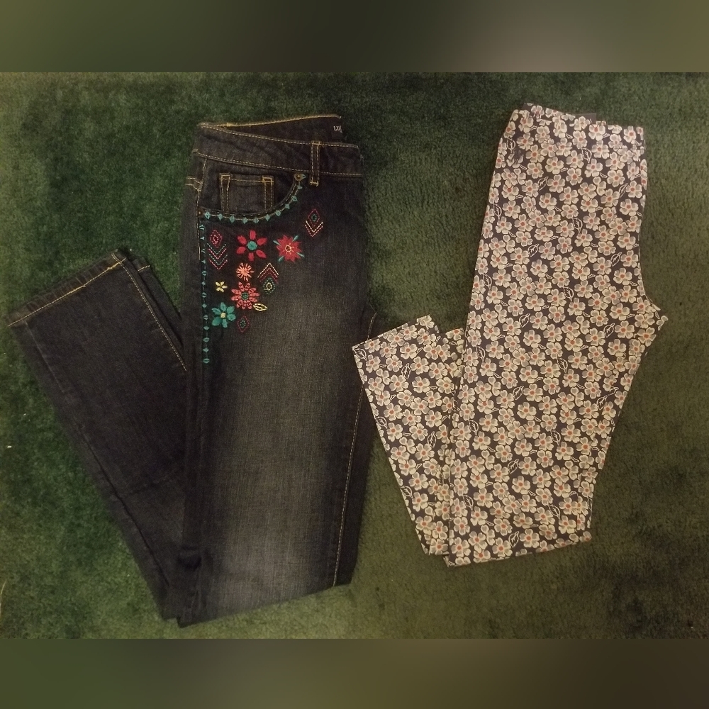 Girls' Jeans/Leggings Bundle Size 16